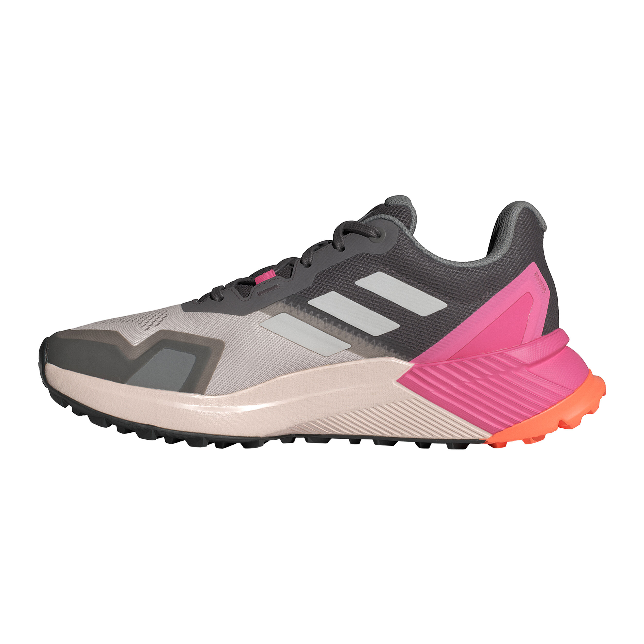 Terrex Soulstride Trailschuh Damen - Hellgrau, Grau