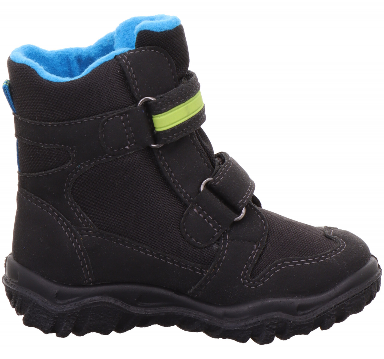 HUSKY - Schwarz/Blau Boots mit Klettverschluss