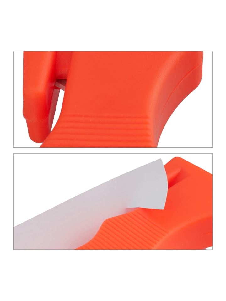 relaxdays Notfallhammer in Orange günstig kaufen onesize