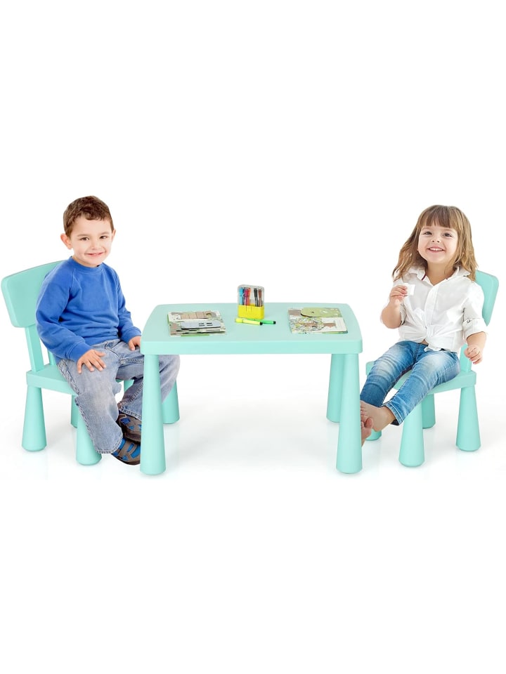 COSTWAY Sitzgruppe 3 tlg. Set in Grün günstig kaufen onesize