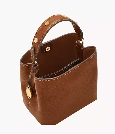 Fossil Small Bucket Crossbody Jessie LiteHide™-Leder