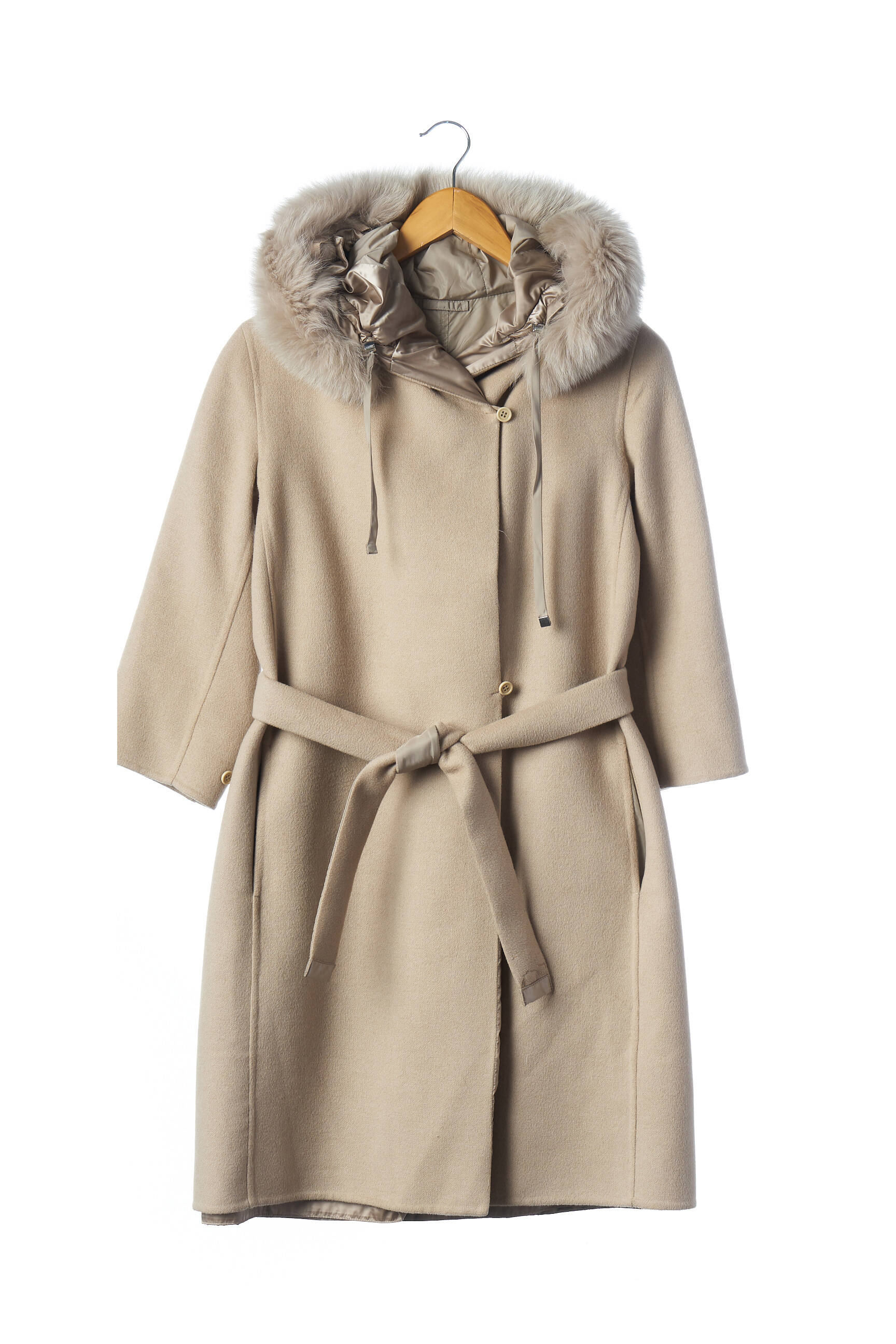 Maxmara Manteaux Longs Femme couleur gris