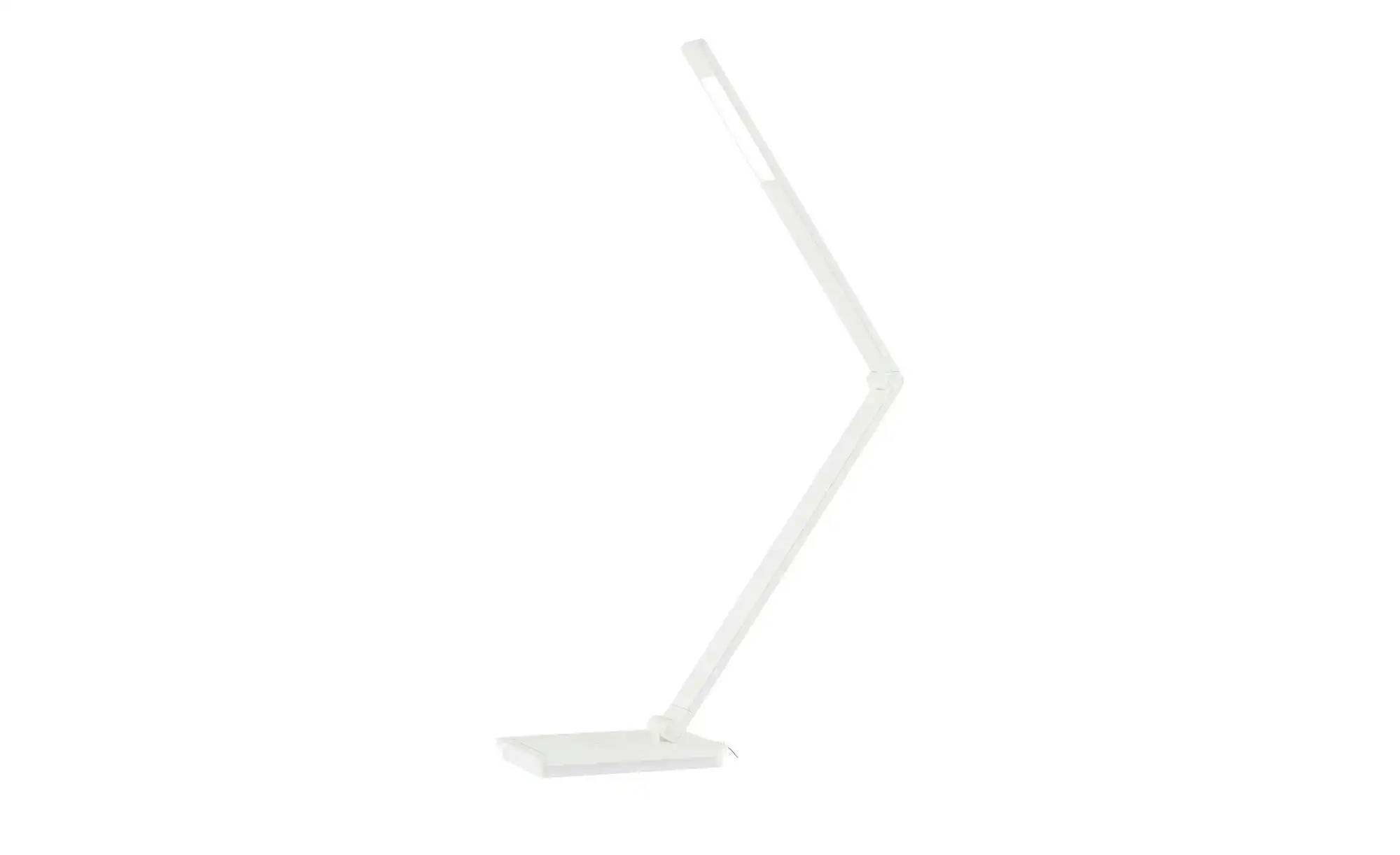 KHG LED-Tischleuchte, weiß mit Qi-Charger