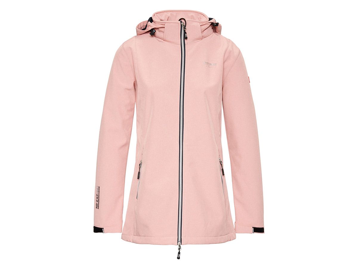 Nordberg Ronda Pink Melange Damen Softshelljacke