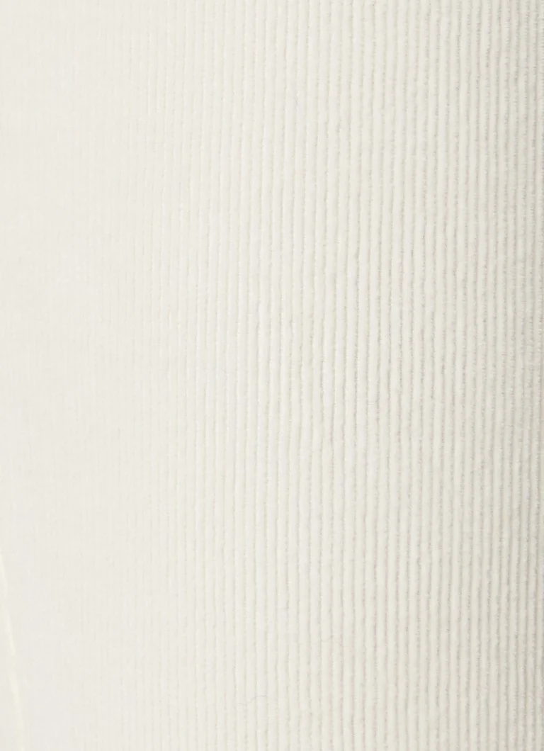 Pantaloni Benetton corti, svasati, a vita media in velluto a coste