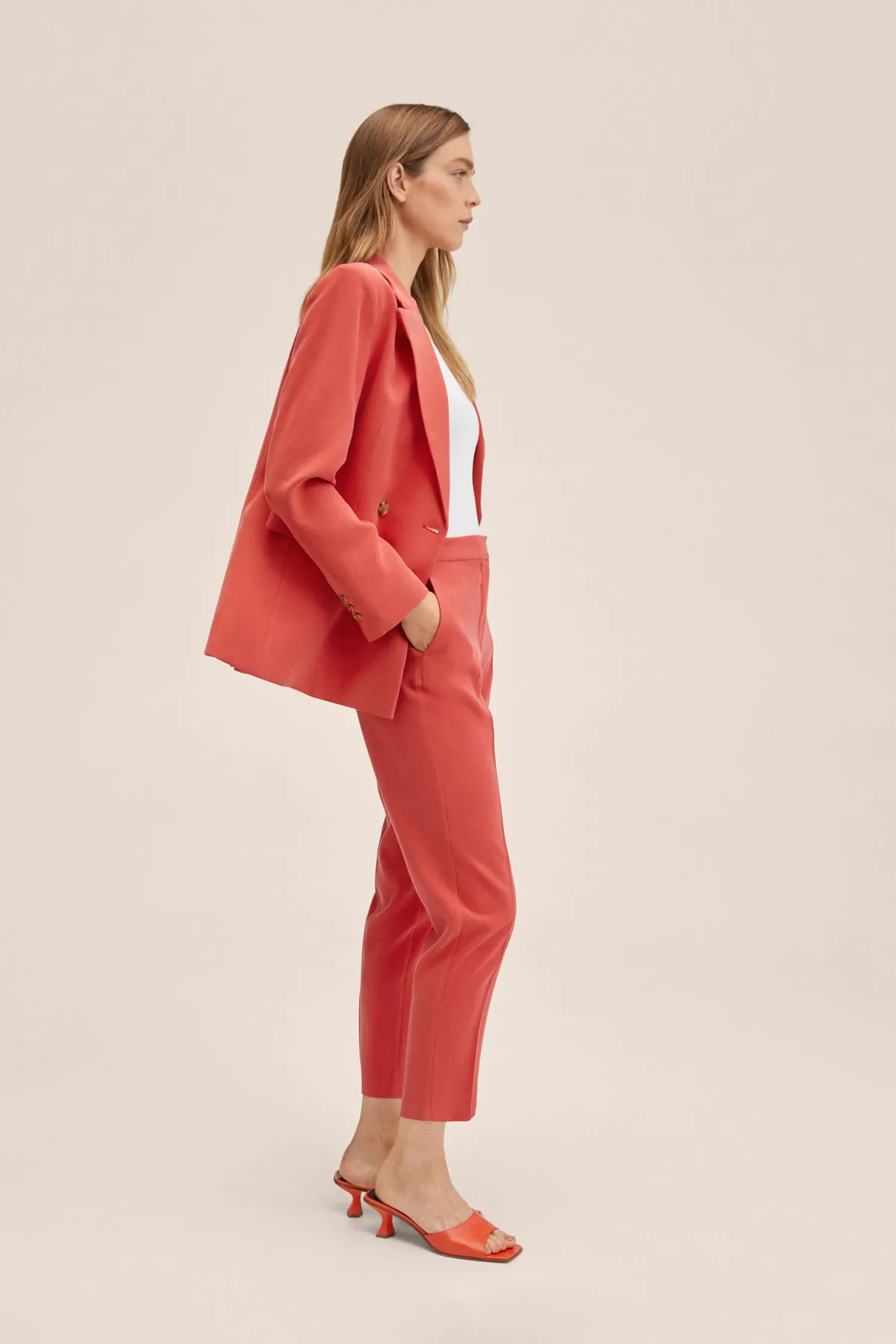 MANGO  27065749 Frau / Mädchen Erdbeere