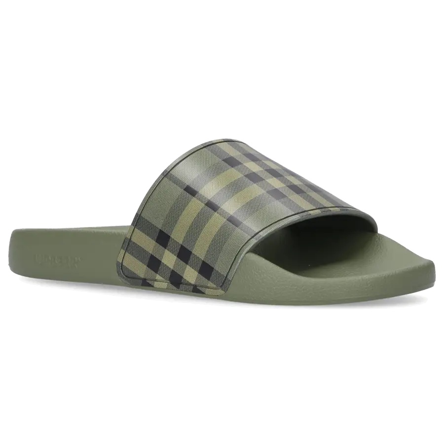 Burberry - Badeschuhe 8041968 Kautschuk - grün