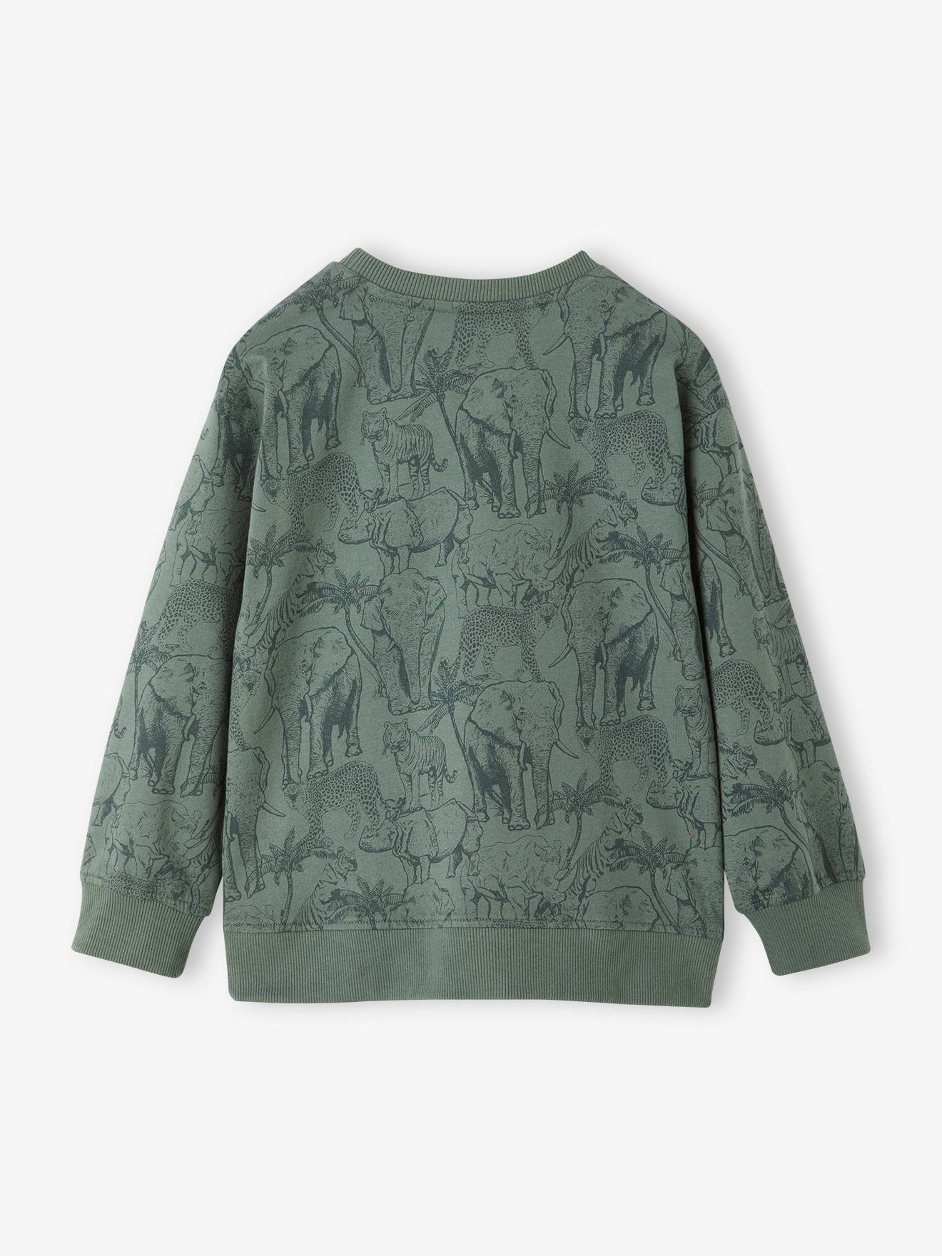 Vertbaudet Jungen Shirt - grün bedruckt