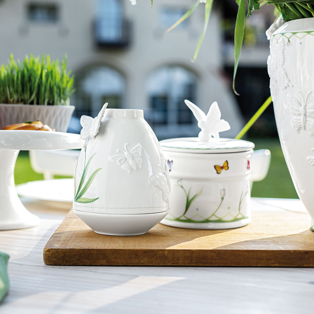 Villeroy & Boch Photophore, papillons Colourful Spring Bougeoir