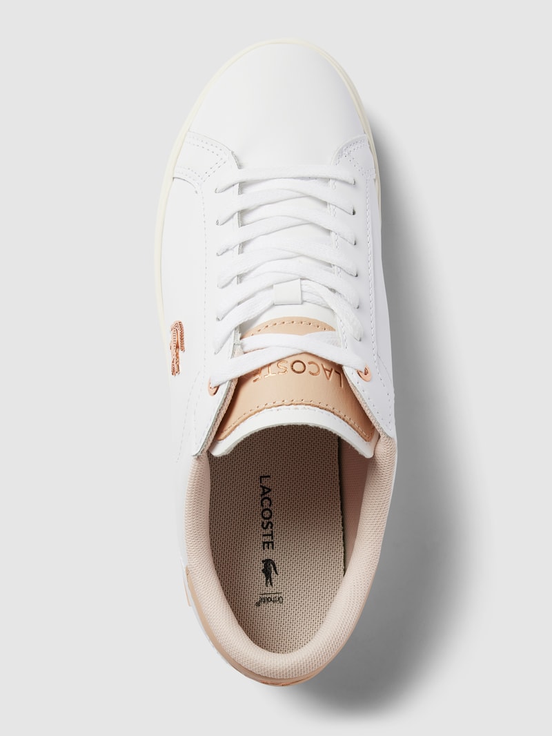 Sneaker mit Label-Detail Modell 'POWERCOURT' in weiß