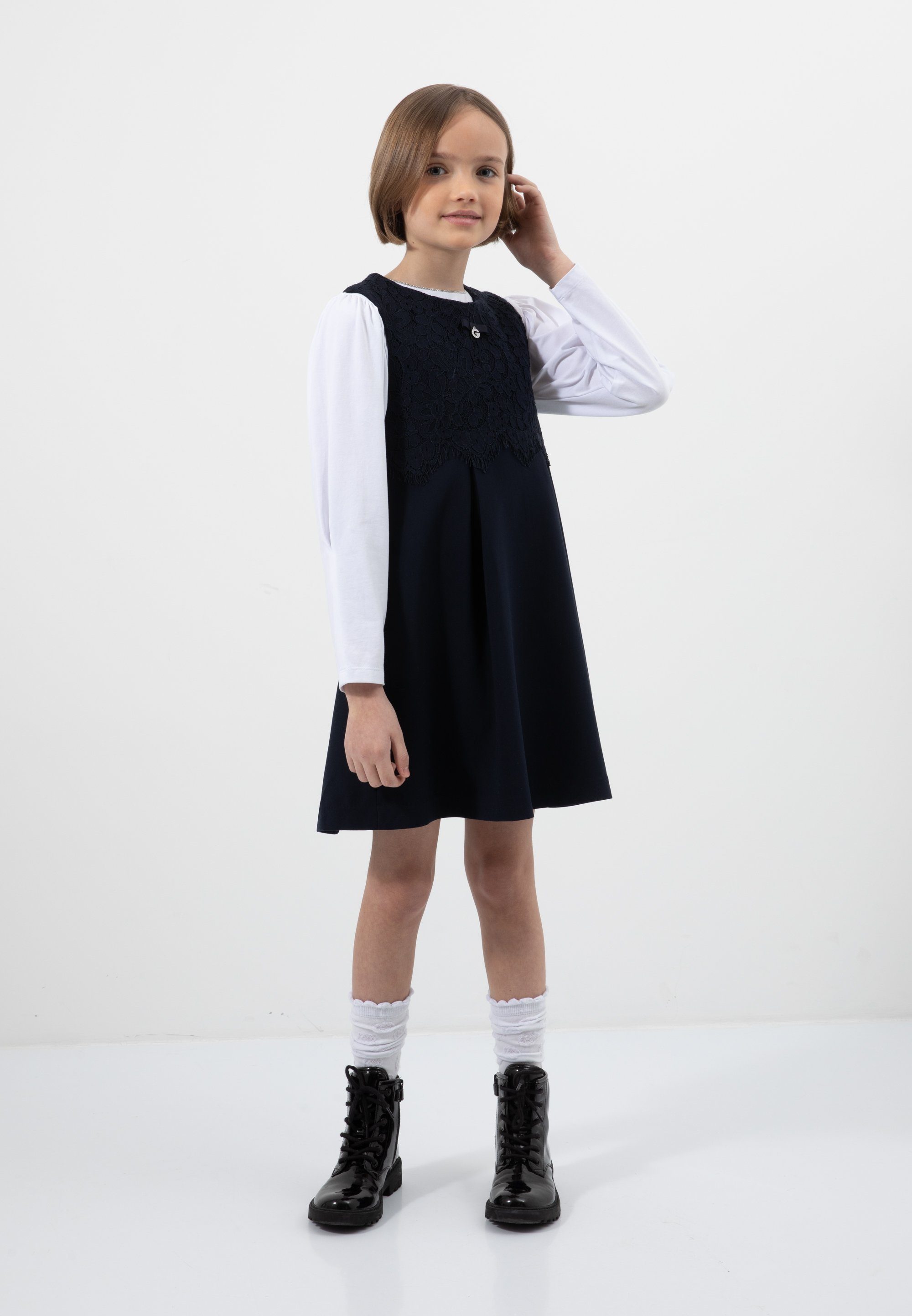 Gulliver Klassische Bluse mit bequemen Rundhals