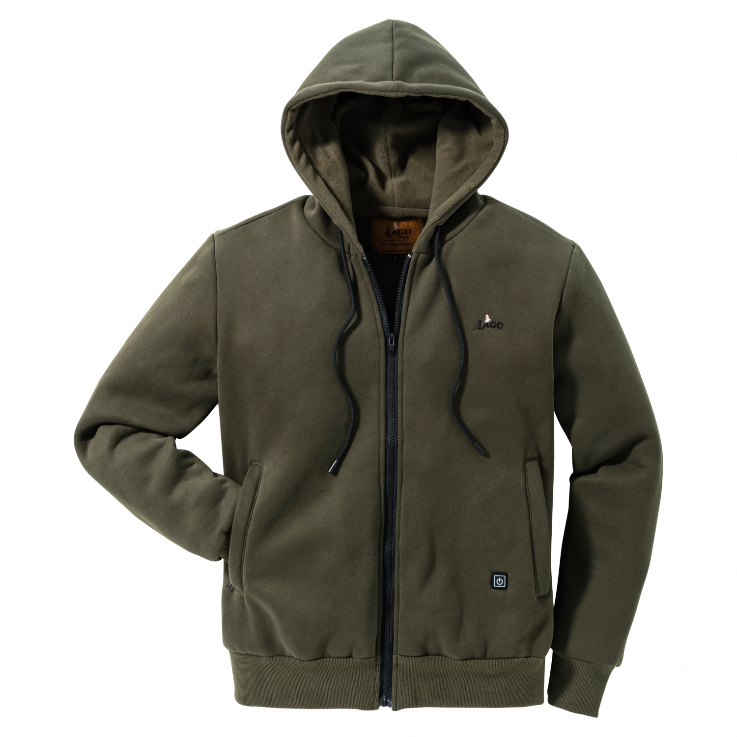 il Lago Red Level Herren Beheizbarer Hoodie Feuerland