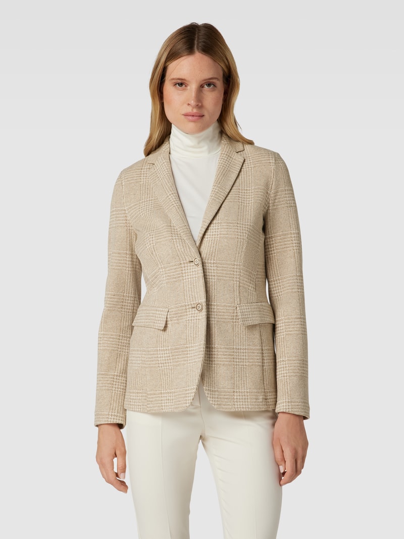 Blazer mit Pattentaschen in offwhite