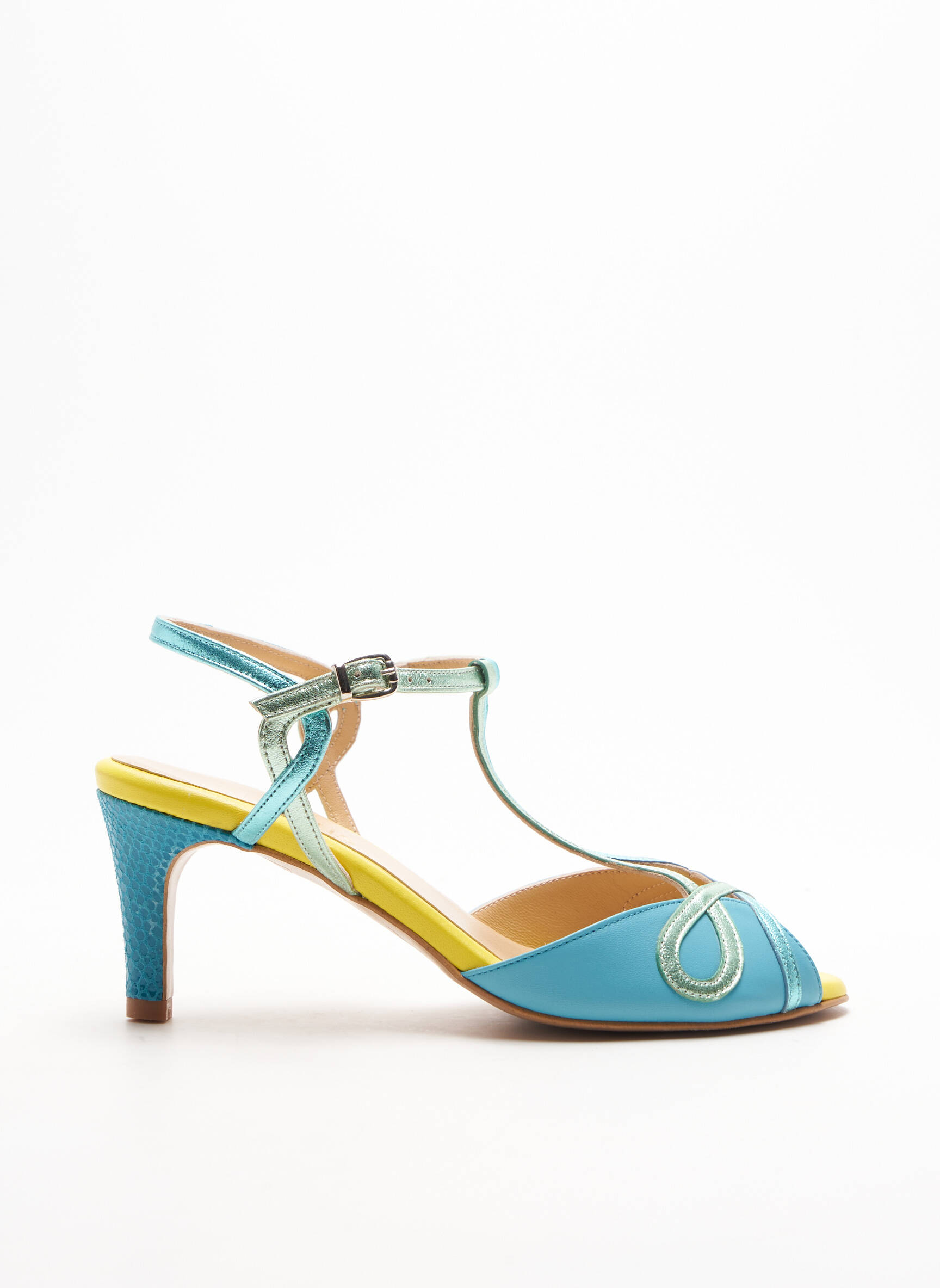 Creatis Sandales Nu Pieds Femme couleur bleu