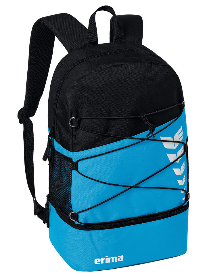 erima Six Wings Rucksack in curacao/schwarz günstig kaufen onesize