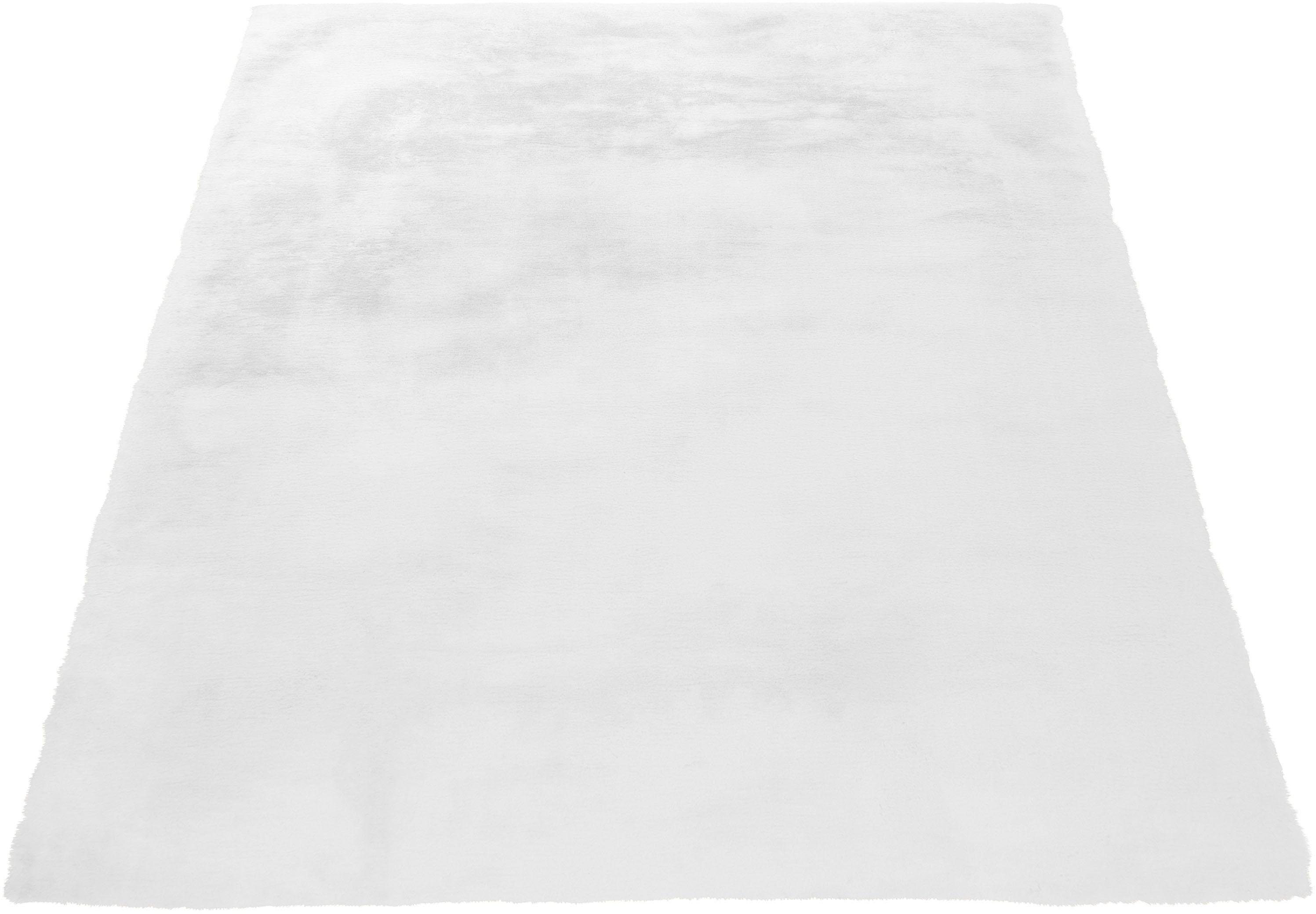 Fellteppich Alvin, andas, rechteckig, Höhe: 45 mm, Teppich in Kaninchenfell-Optik und Haptik, Kunstfell