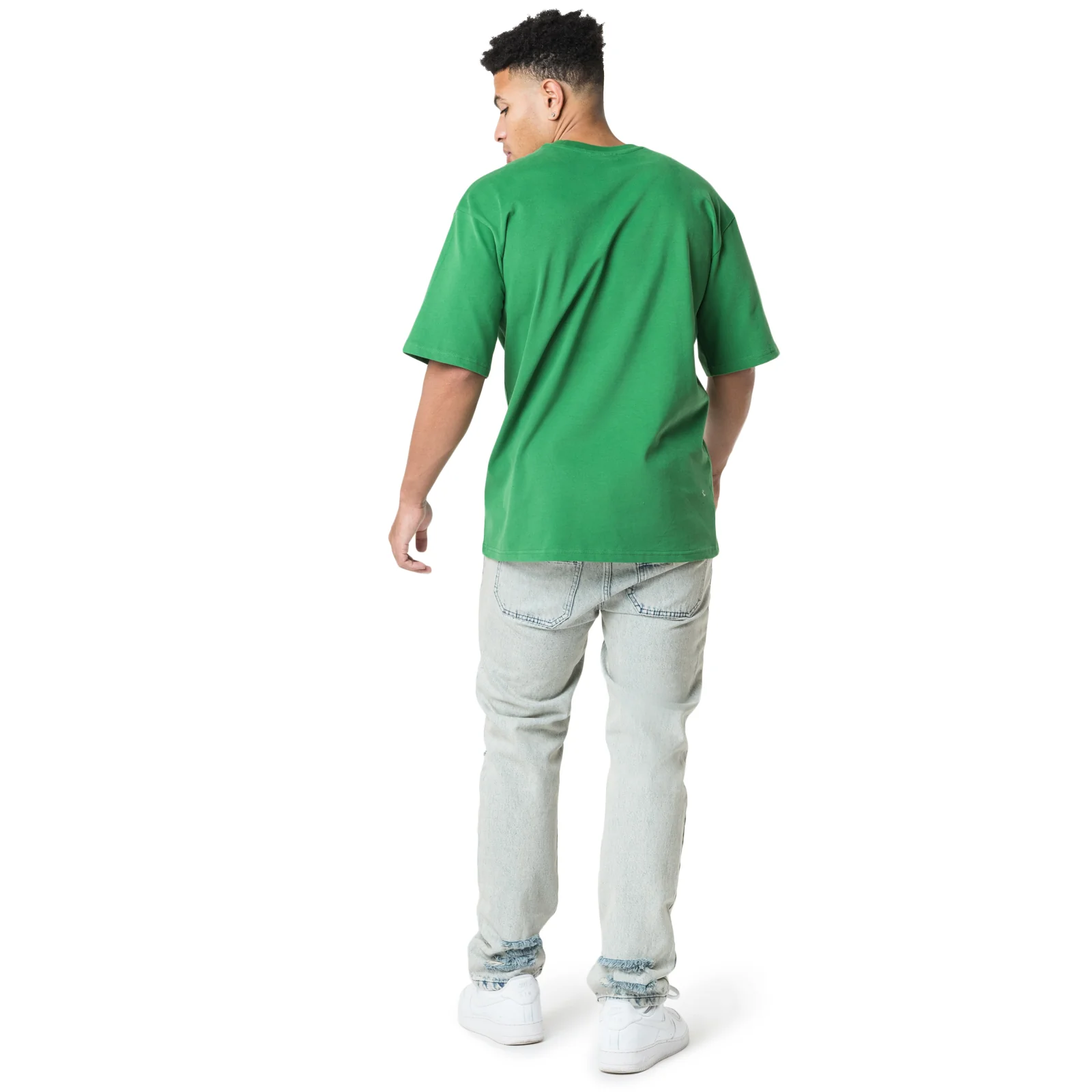 FOREST GREEN FUTURISTIC VADITIM T-SHIRT