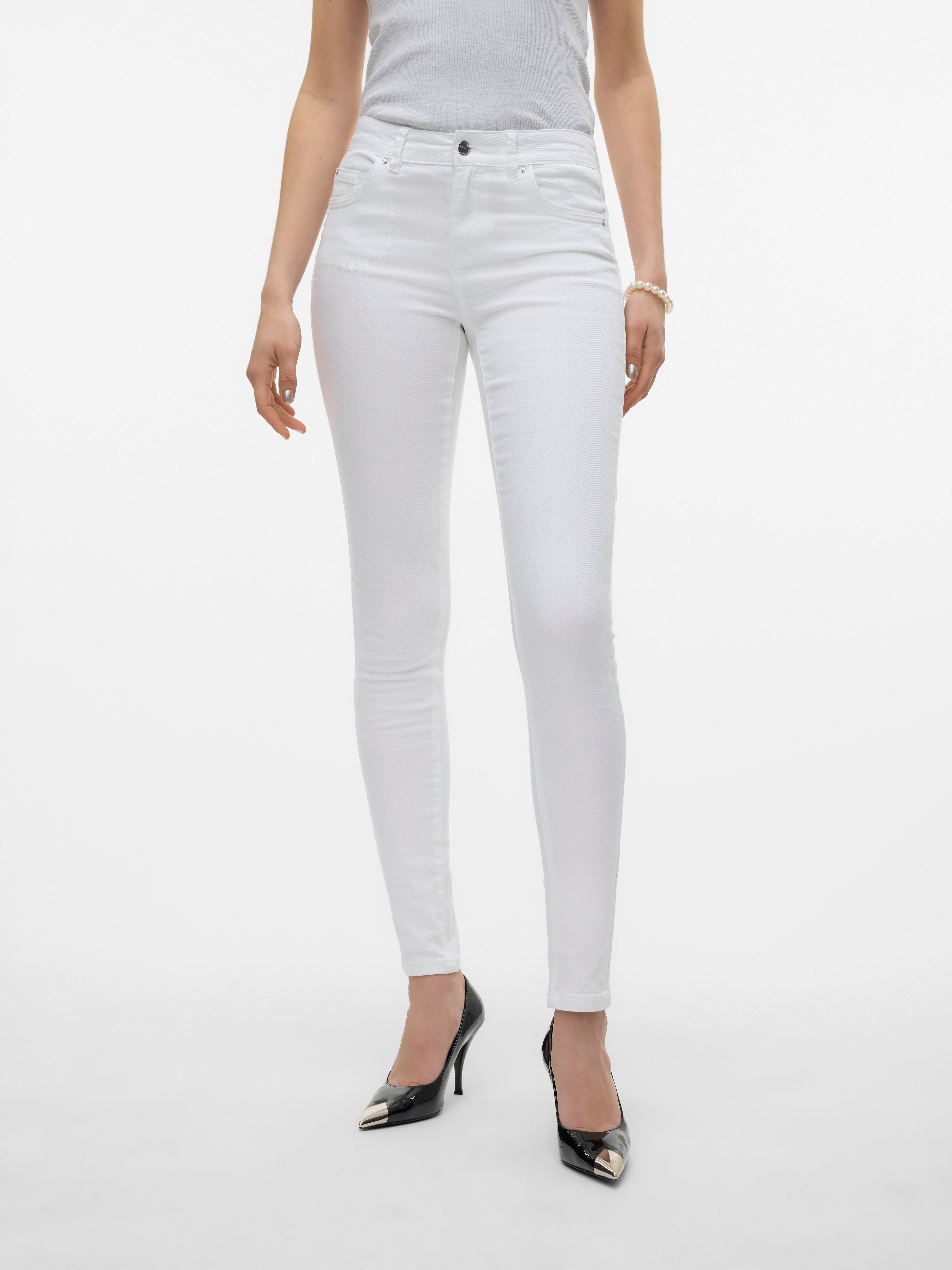 VMALIA Mid Rise Slim Fit Jeans