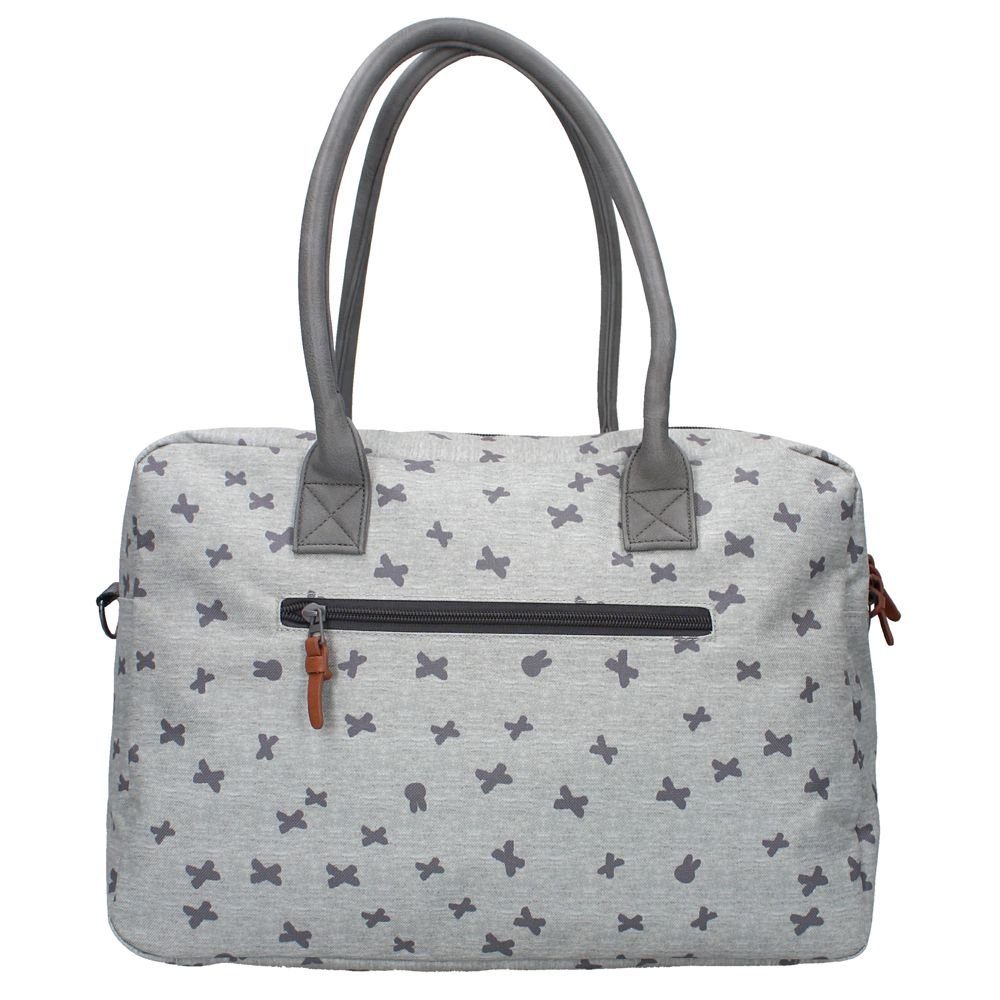 Wickeltasche Große Graue Baby Wickeltasche & Wickelunterlage  Fashion Miffy