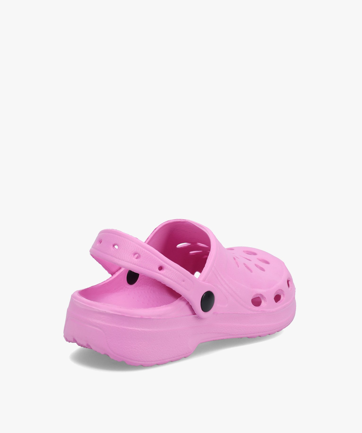 Sabots souples fille unis perforés rose | GEMO