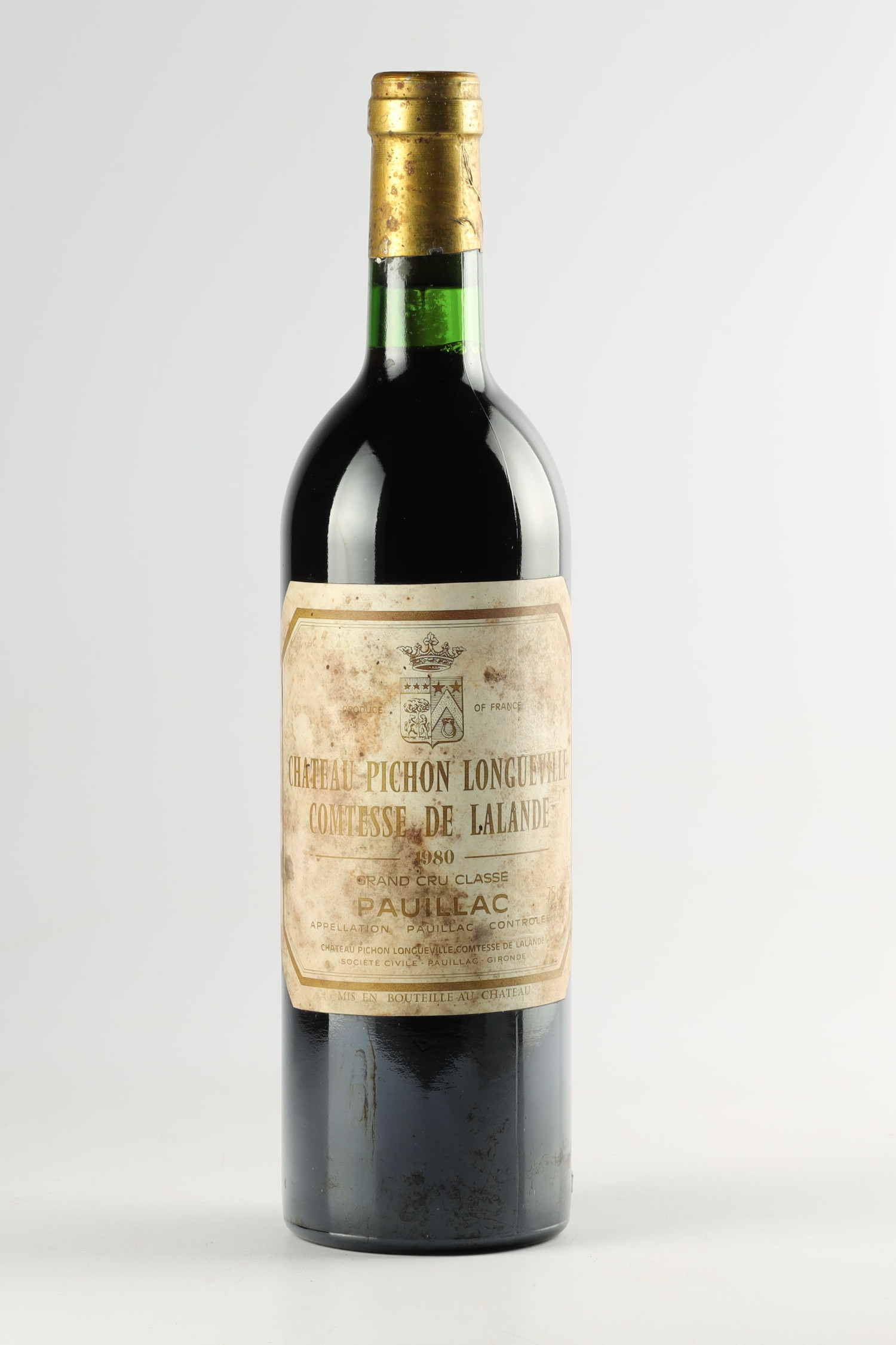Château Pichon Longueville Comtesse De Lalande 1980, Pauillac