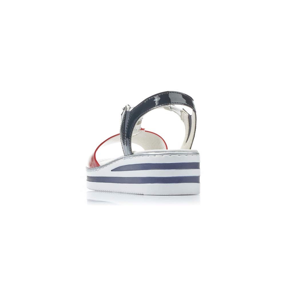 RIEKER Klassische Sandalen blau