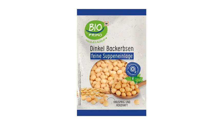 BIO PRIMO Bio Dinkel Backerbsen 125 g