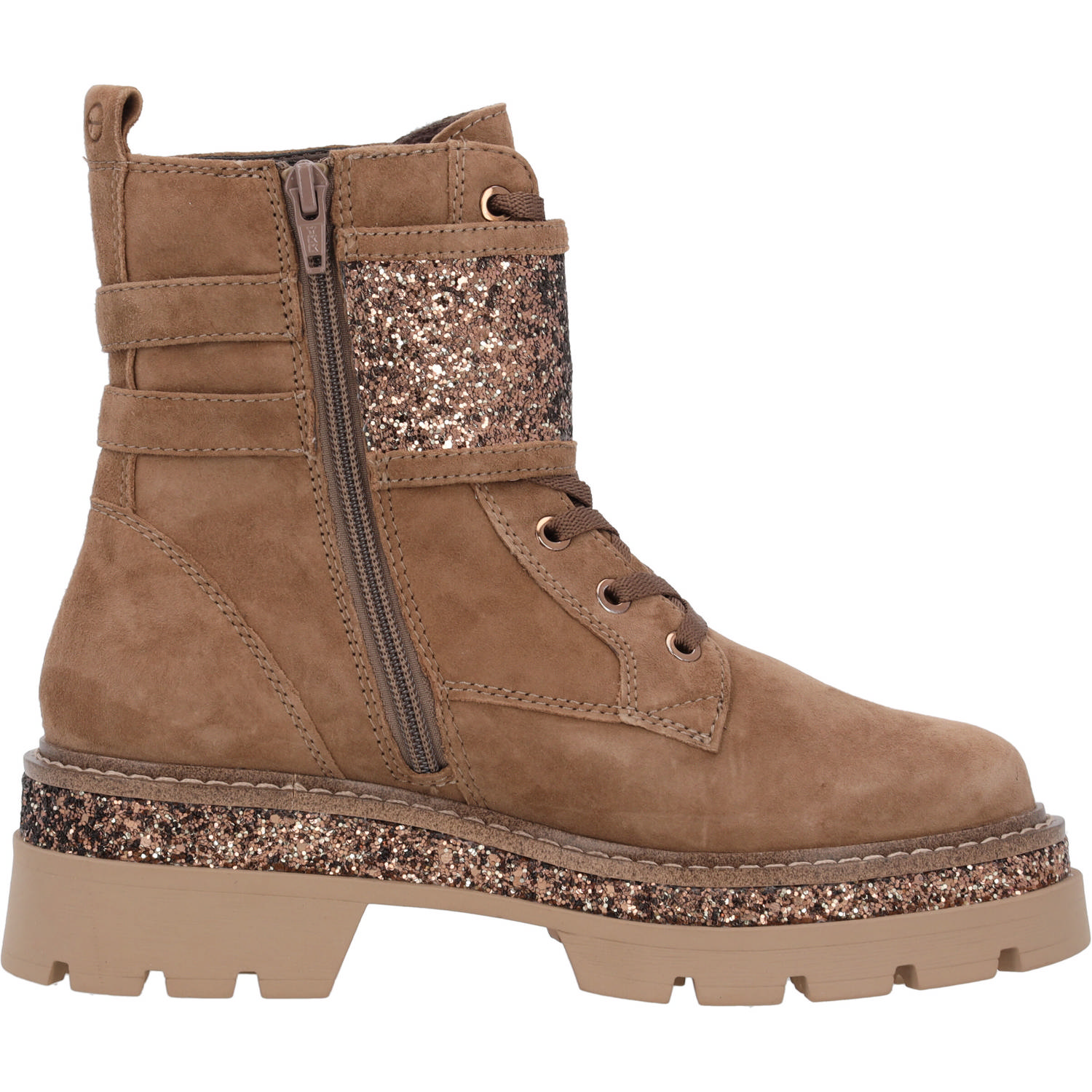 Tamaris 25220, Stiefeletten, Damen, Braun (Cognac/Glam)