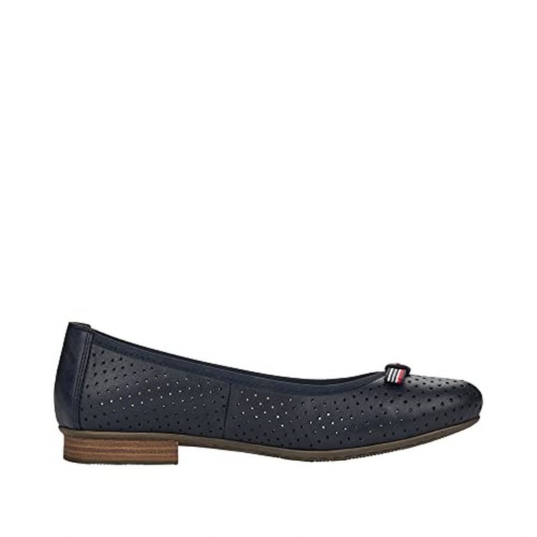 RIEKER Ballerinas blau