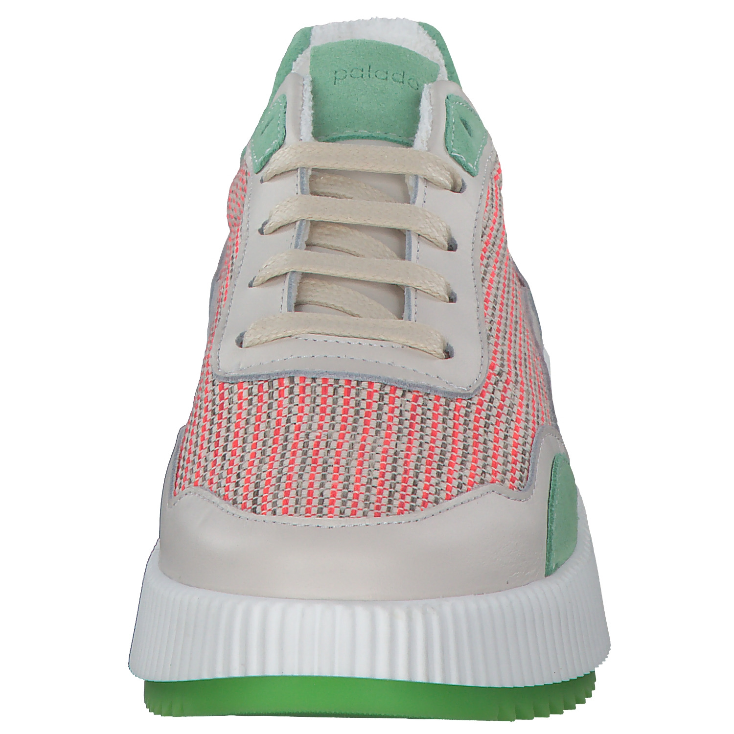 Palado PA 0034, Schnürschuhe, Damen, Beige/Orange/Grün