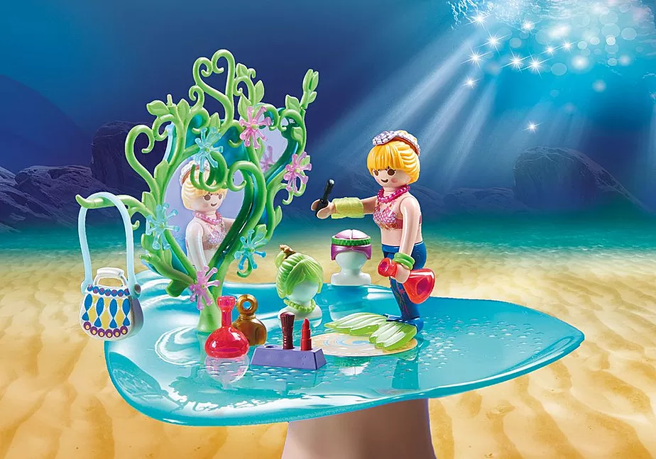 Beautysalon mit Perlenschatulle