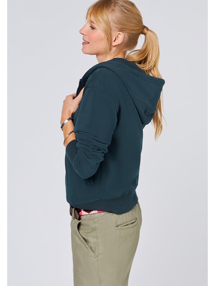 Polo Sylt Sweatjacke in Dunkelblau günstig kaufen