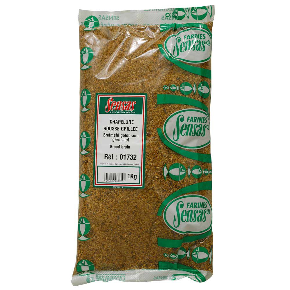 Sensas grof vismeel, geroosterde bruine broodkruimels, 1 kg