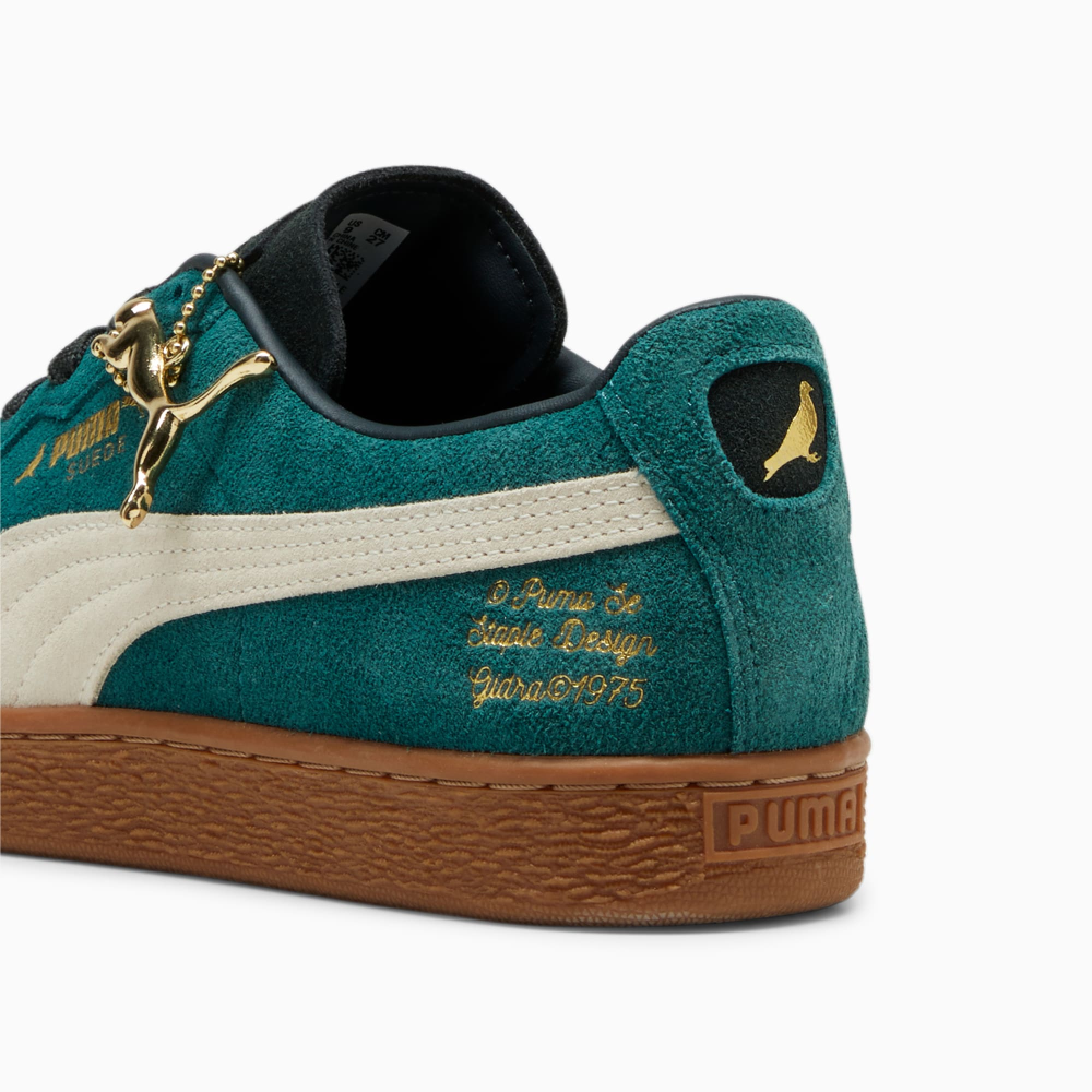 PUMA Staple x Puma Suede Green 393542_01 / grün