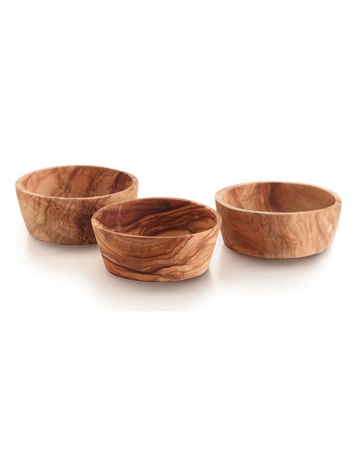 Sauter 3er-Set: Servierschüsseln in Natur - Ø 10 cm günstig kaufen onesize