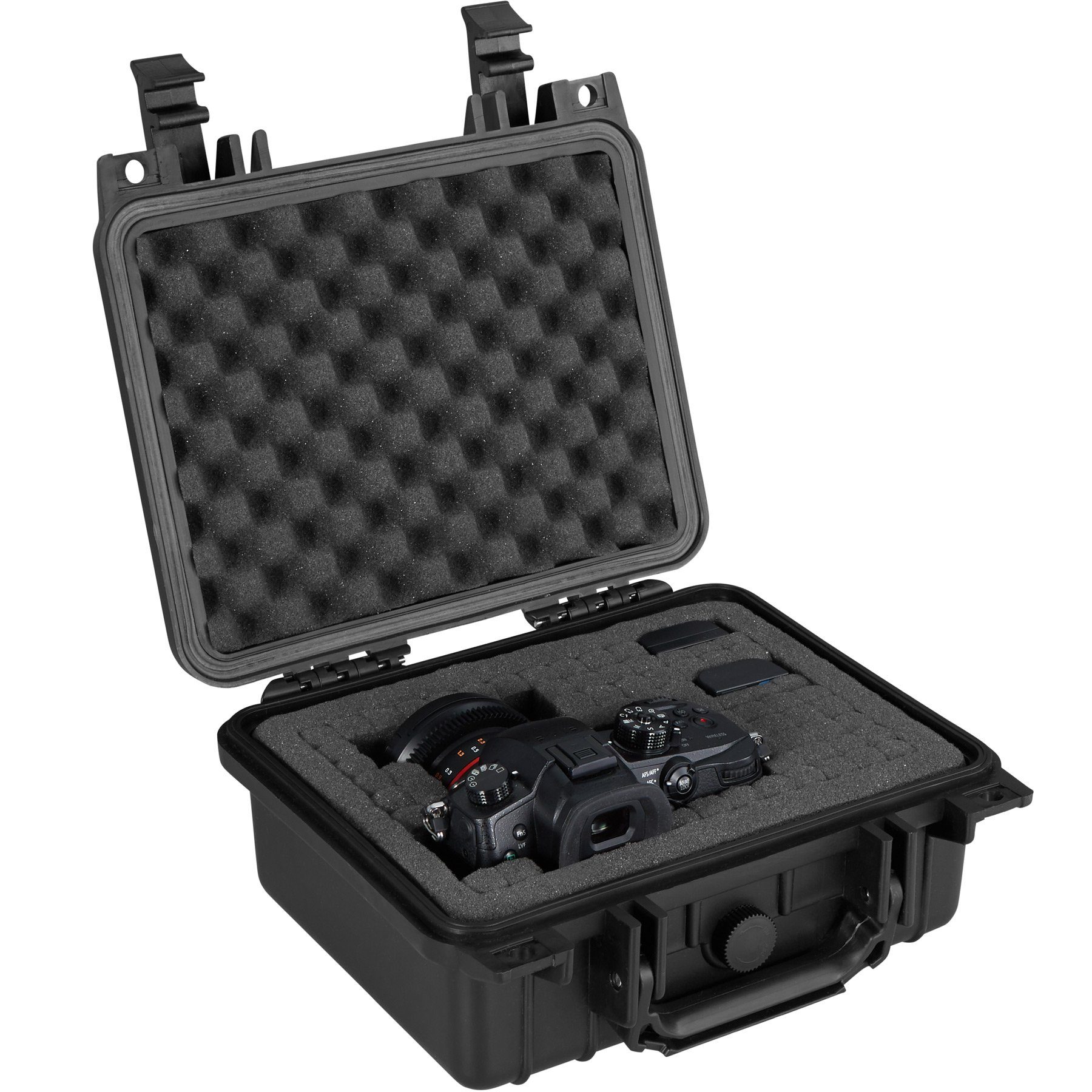 tectake Kameratasche Fotokoffer Universalbox, Wasserfest