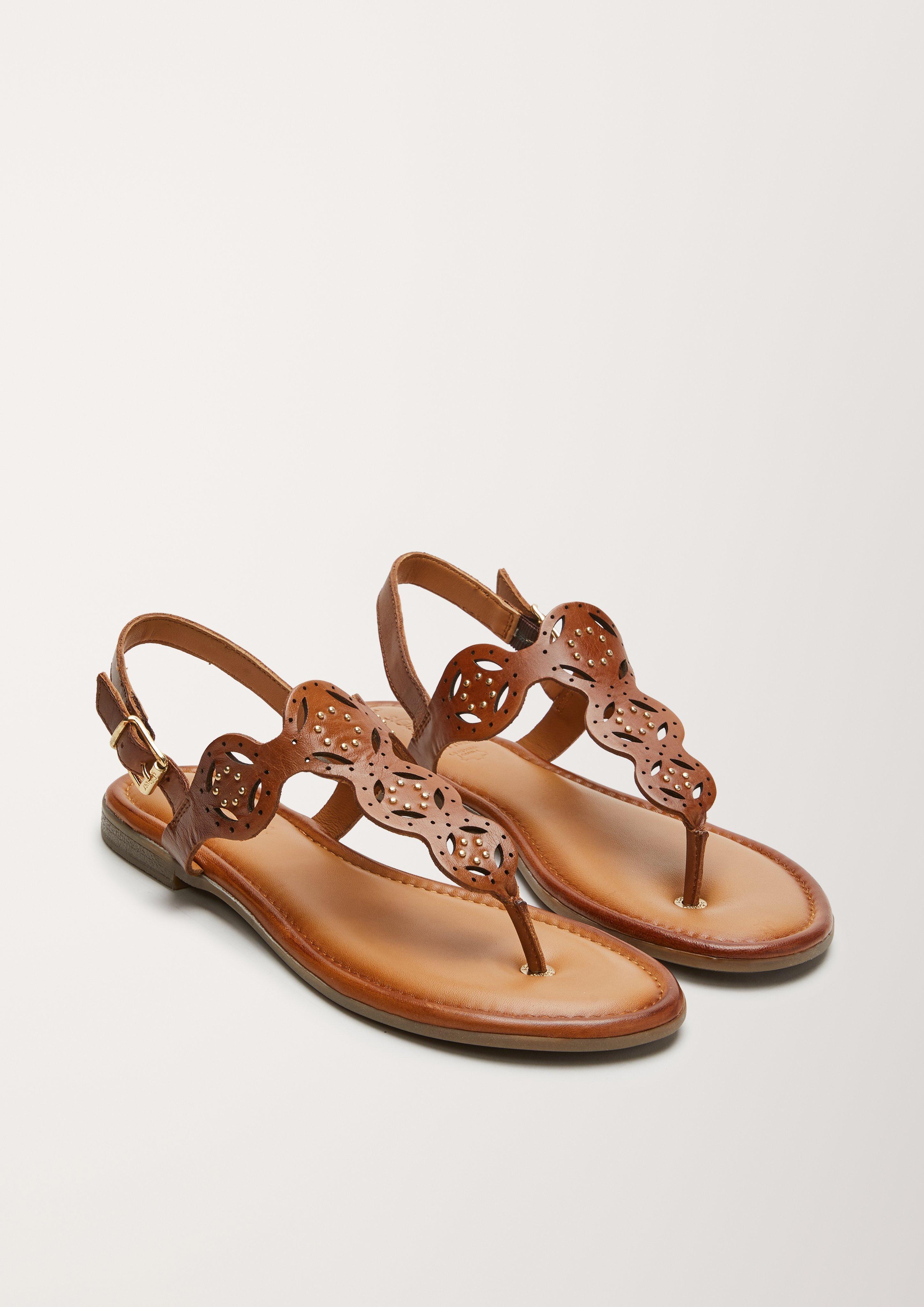 Sandalen aus Leder  6005763-305