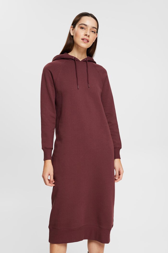 Langes Hoodie-Kleid