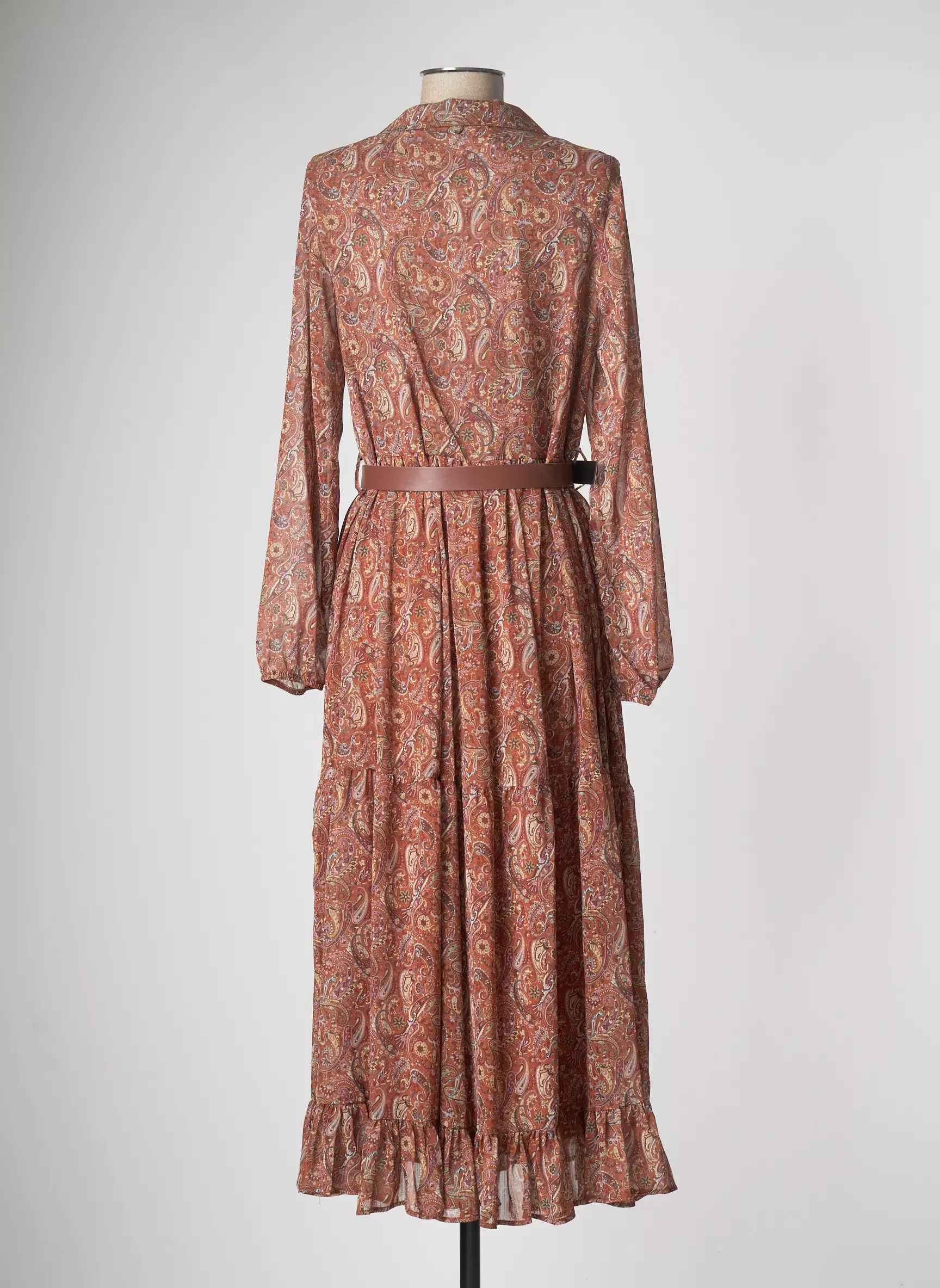 Amelie Amelie Robes Longues Femme couleur marron