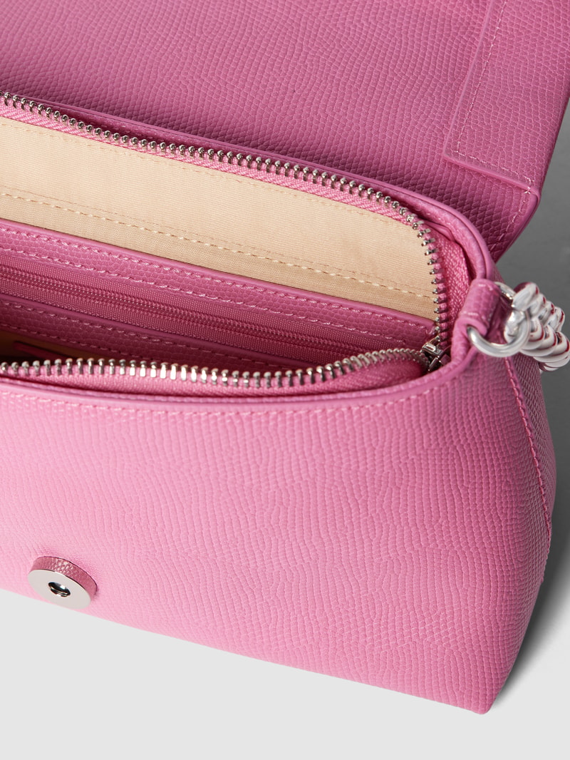 Handtasche mit Zier-Applikation in pink