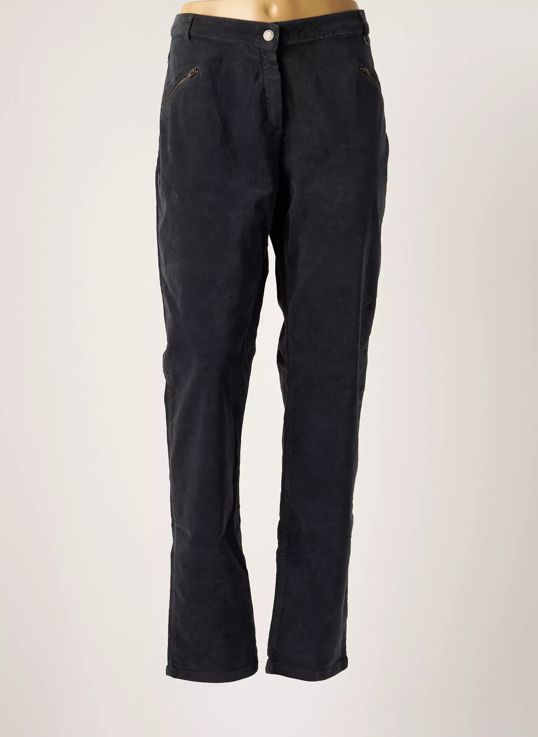 Mado Et Les Autres Pantalons Slim Femme couleur bleu