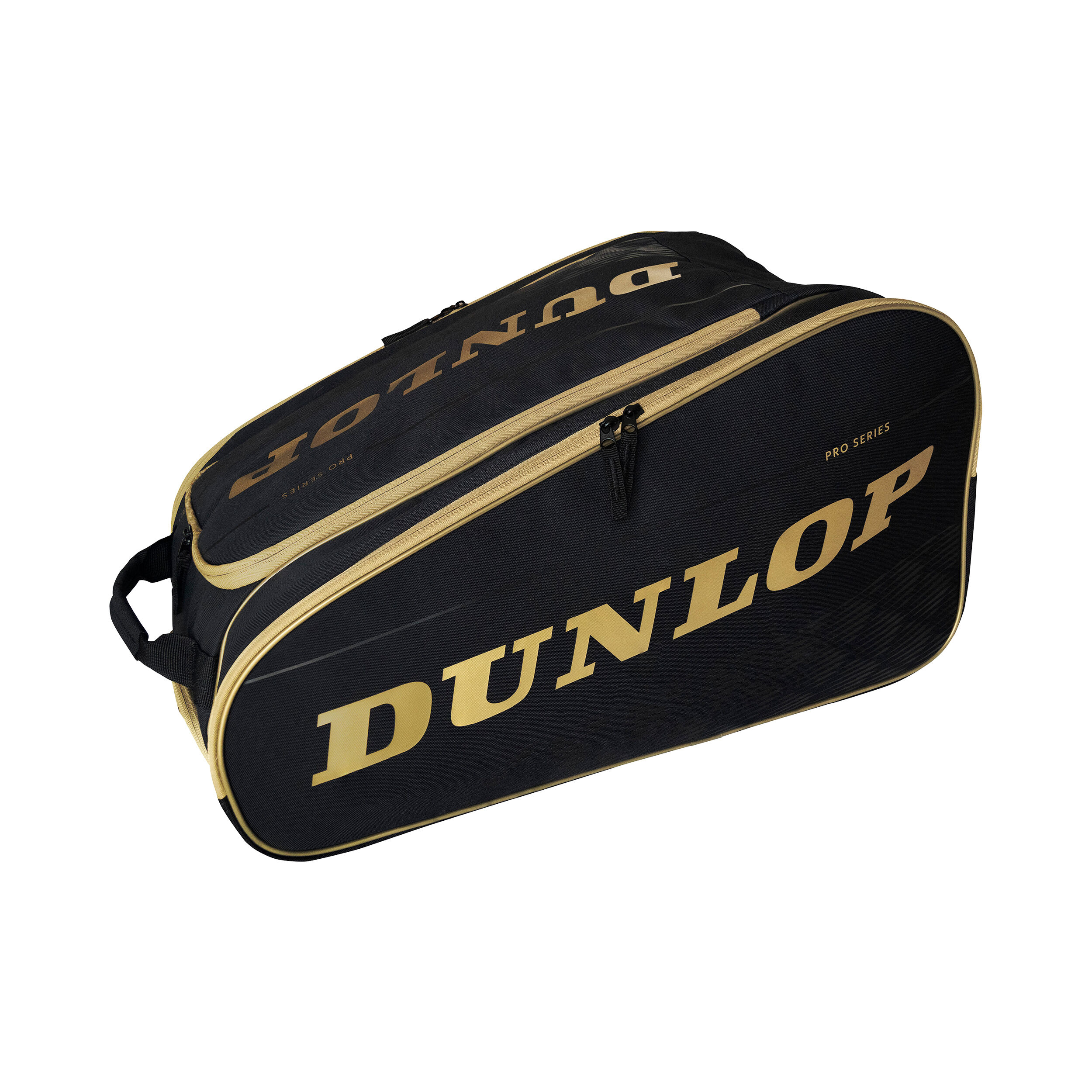 Pro Series Padelschlägertasche - Schwarz, Gold
