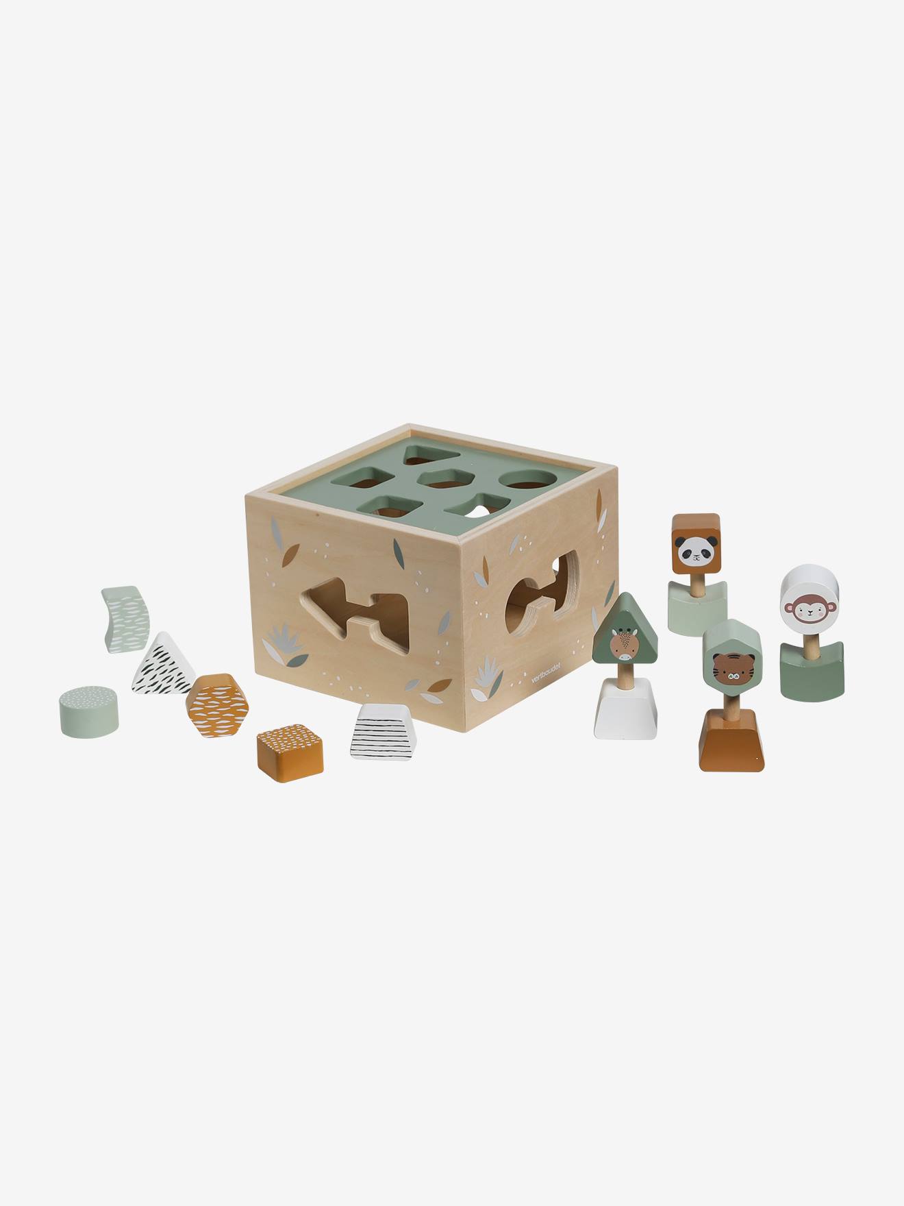 Vertbaudet Baby Steckspiel TANSANIA, Holz FSC - natur
