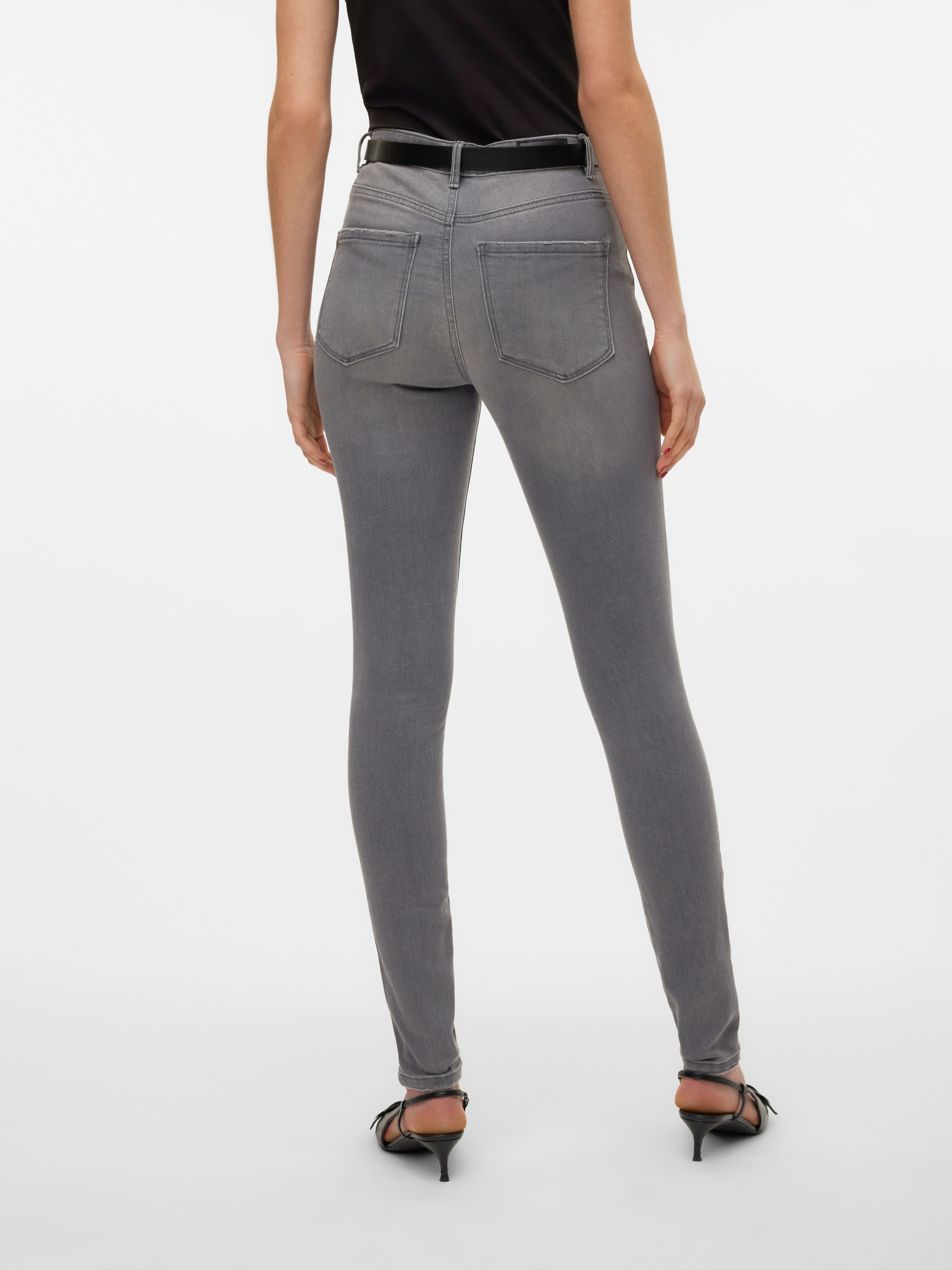 VMSOPHIA Hohe Taille Skinny Fit Jeans