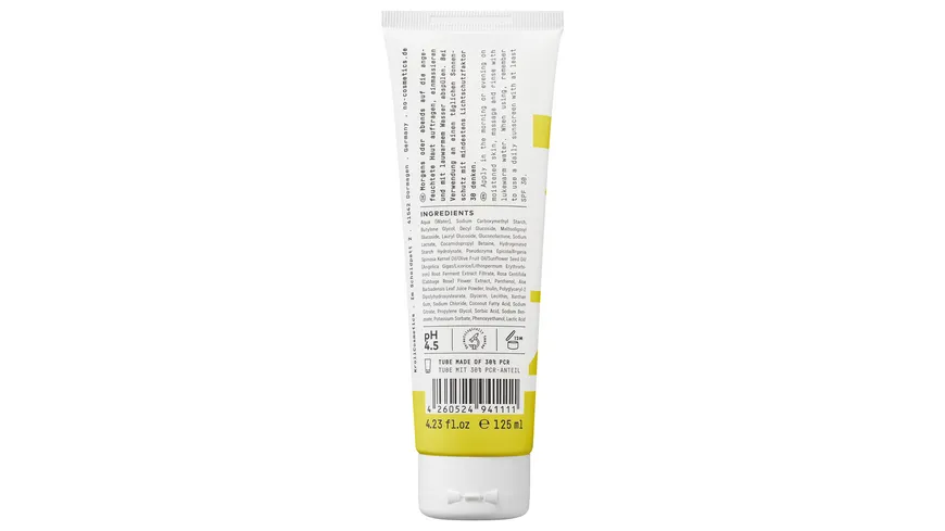 Nø Cosmetics pure tøday AHA / PHA Cleanser 125 ml