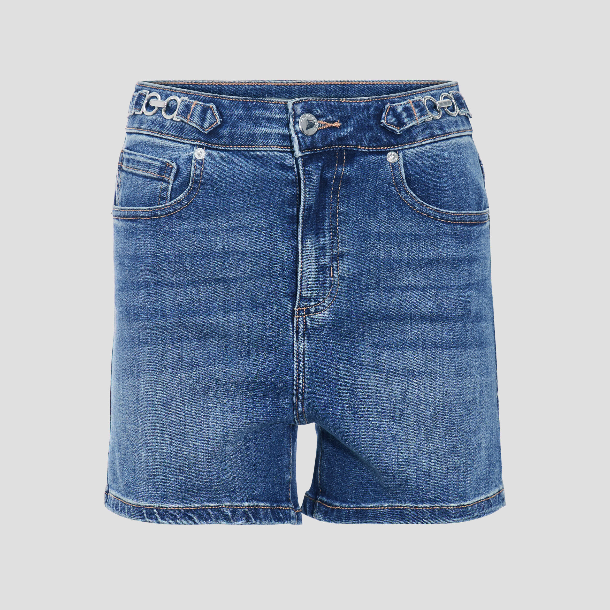 Short droit en jean denim stone femme denim stone femme | Cache Cache