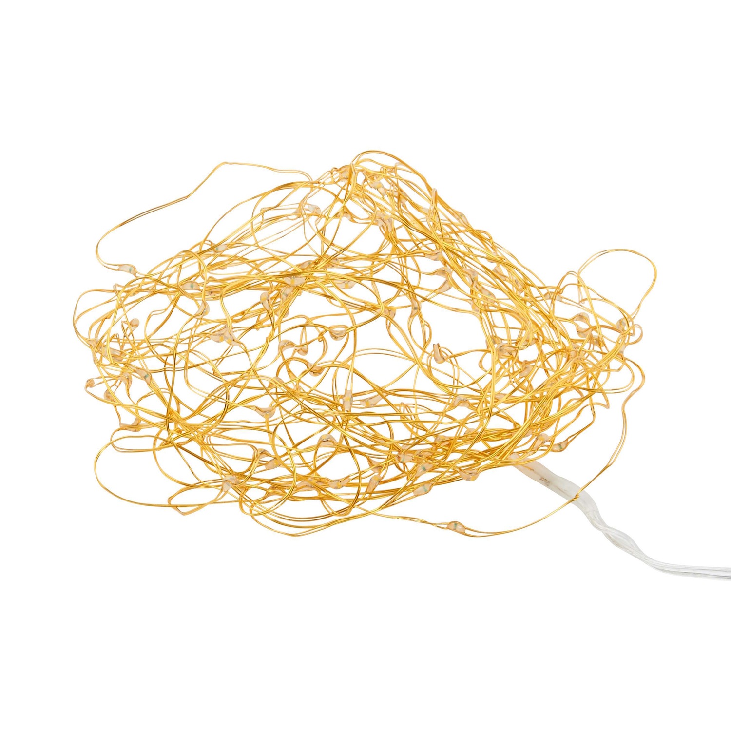 TWINE LIGHTS LED-Lichterkette 100 Lichter mit USB-Batteriefach