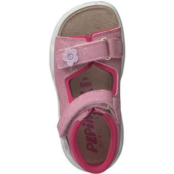 PEPINO Kitti Lauflern Sandale in rosa