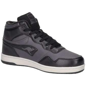 KangaROOS K-Slam Two High FUR Sneaker in grau