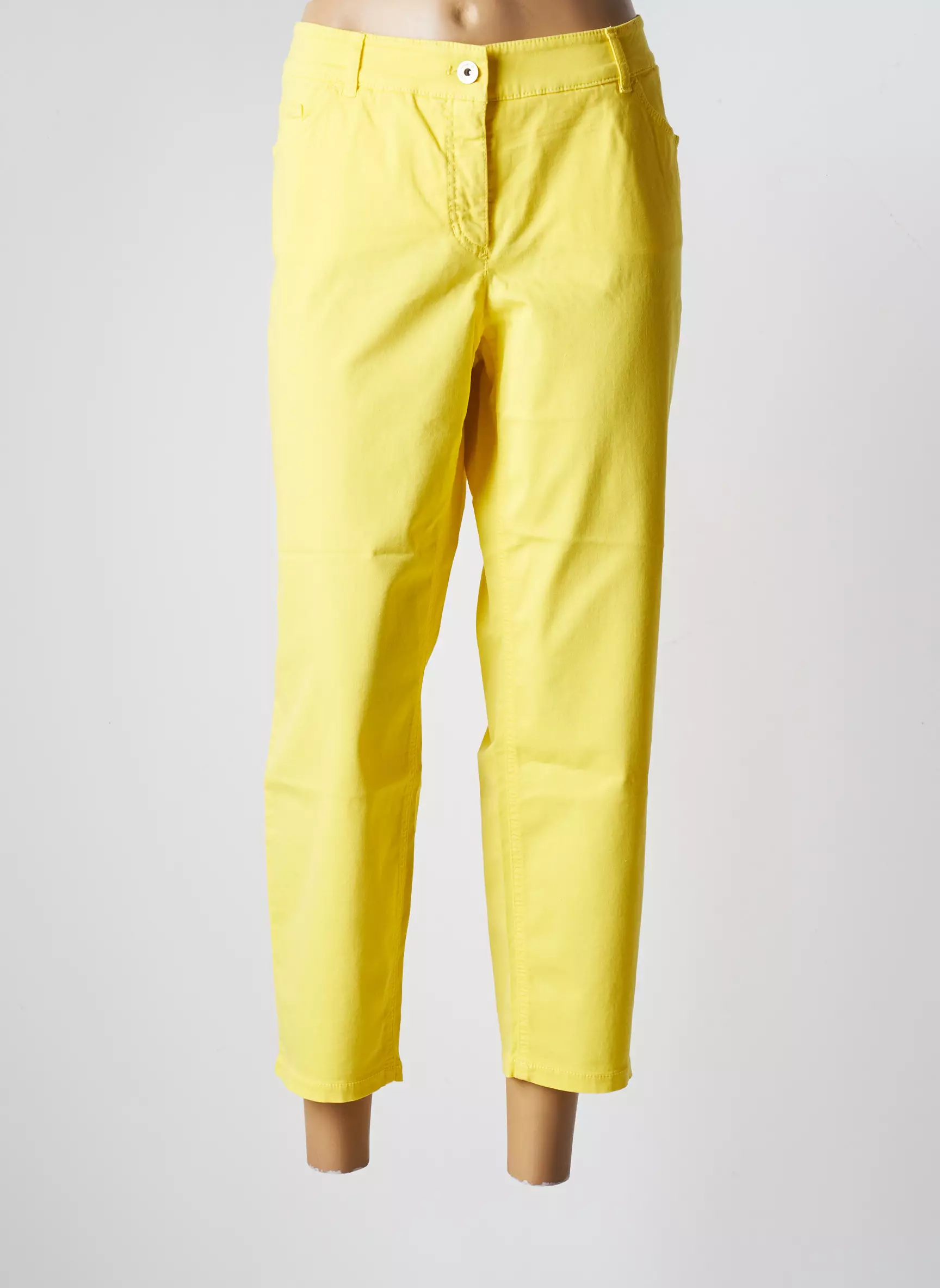 Gerry Weber Pantalon7 8 Femme couleur jaune
